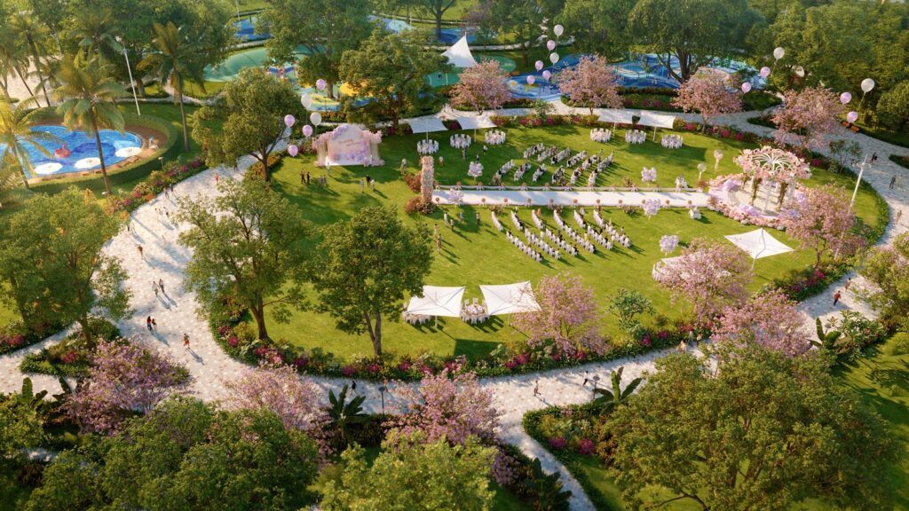 Công viên nội khu The Forest - Vinhomes Green City