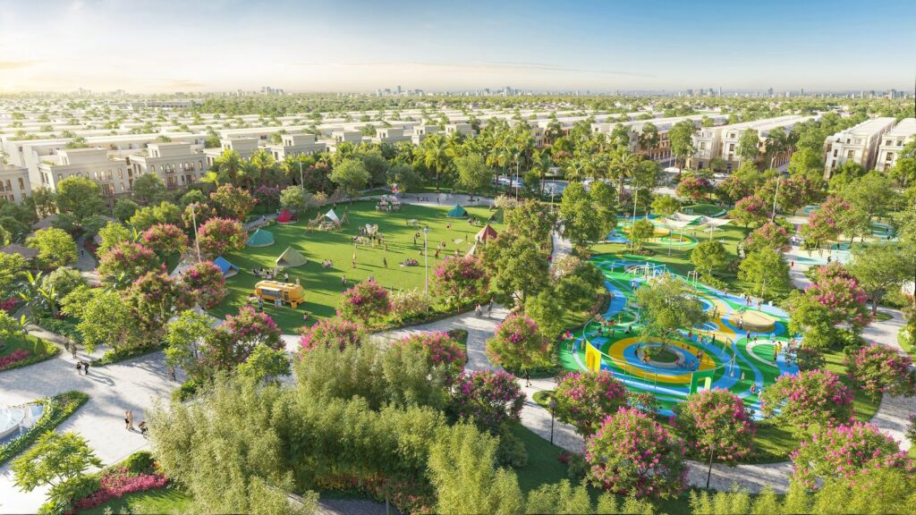 Công viên trung tâm The Forest - Vinhomes Green City