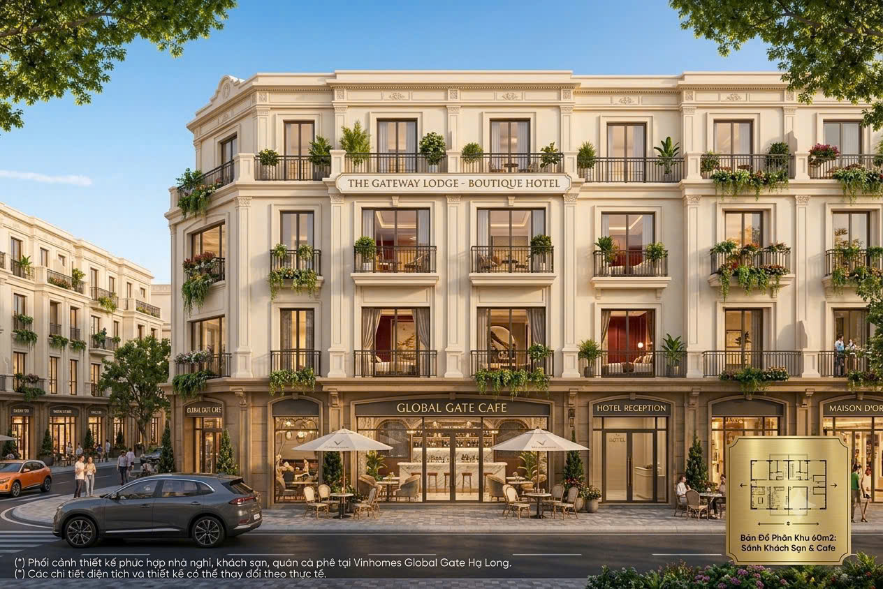Tòa nhà lưu trú, khách sạn nhỏ - Vinhomes Global Gate Hạ Long