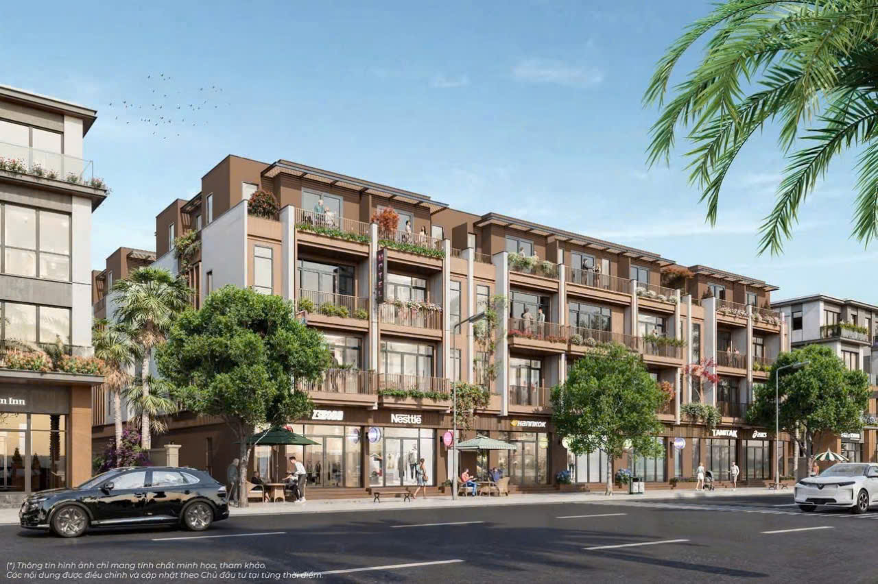 Dãy nhà phố khu Vịnh Bình Minh - Vinhomes Global Gate Hạ Long