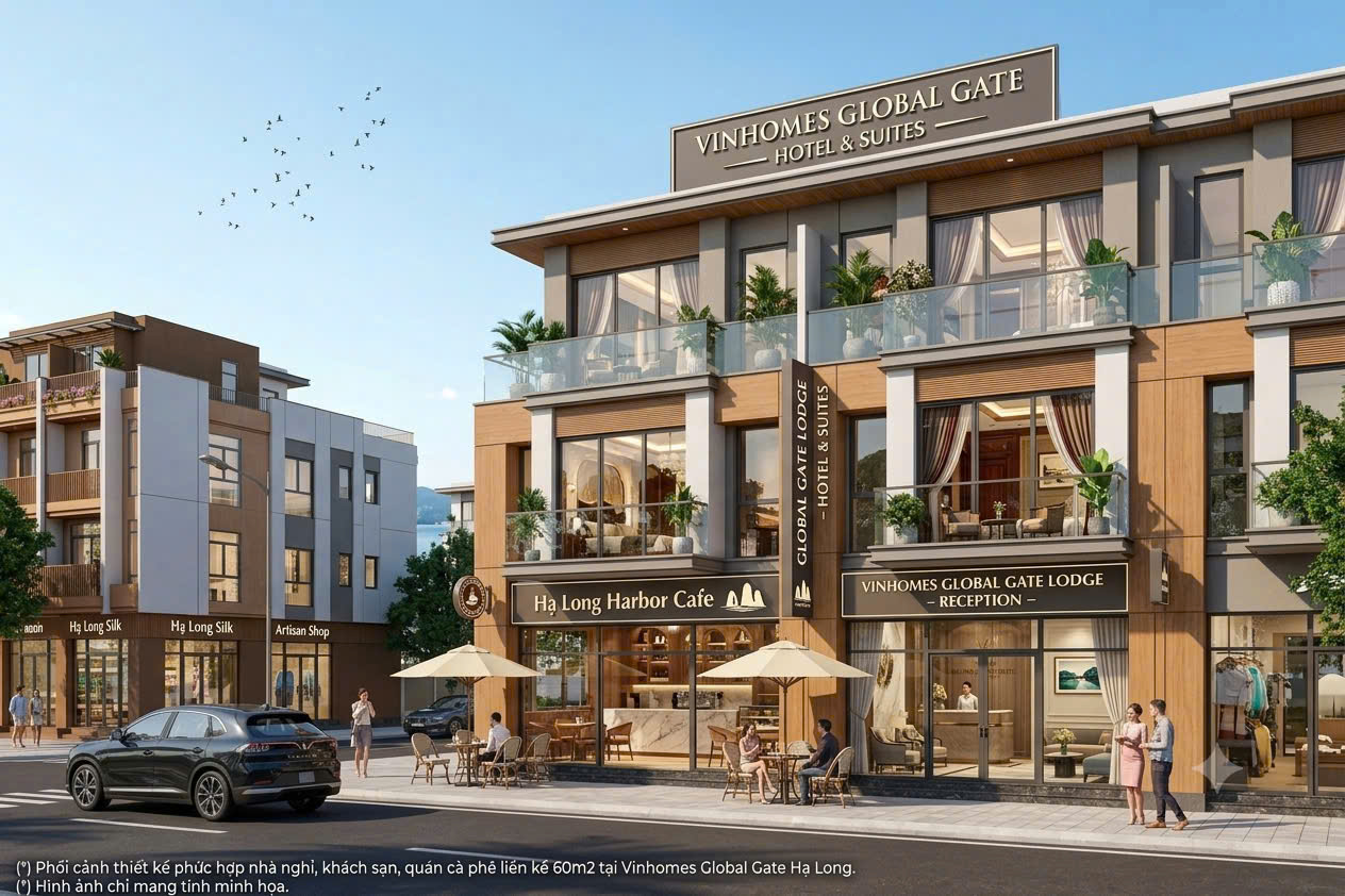 Nhà phố thương mại khu cửa ngõ - Vinhomes Global Gate Hạ Long