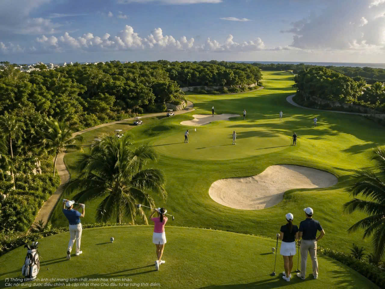 Sân golf trong khu đô thị - Vinhomes Global Gate Hạ Long
